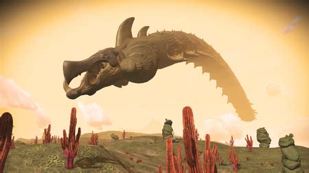 no man's sky can you scan giant worm